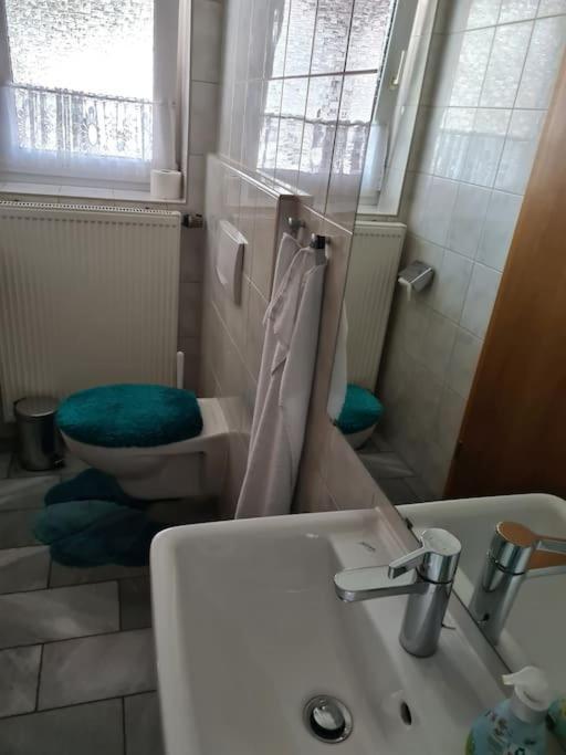 Gemuetliche Ferienwohnung Am Waldrand Elgersburg Eksteriør bilde